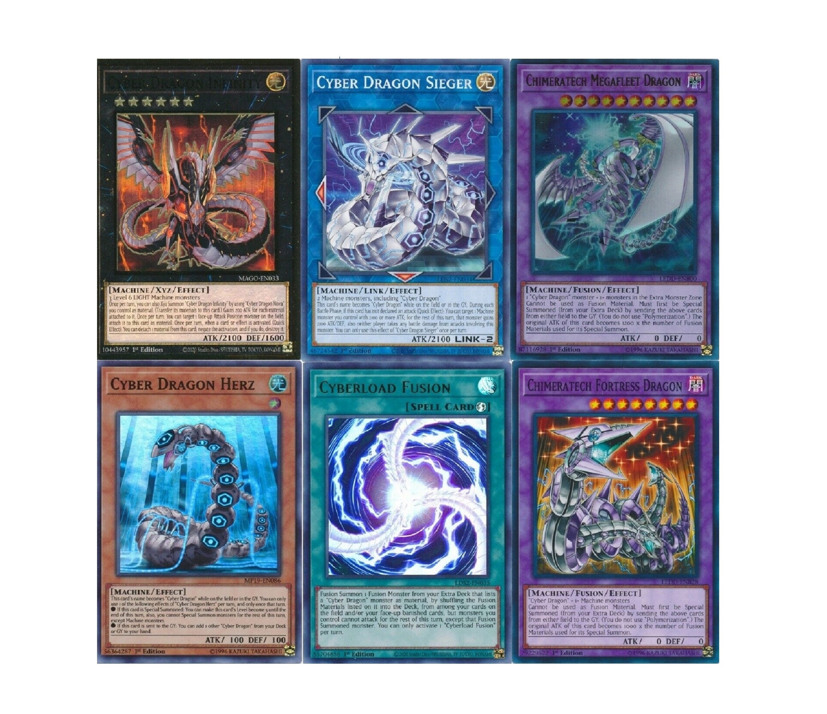 Yugioh Cyber Dragon 2022 Deck Herz Nachster Cyberload - Etsy UK