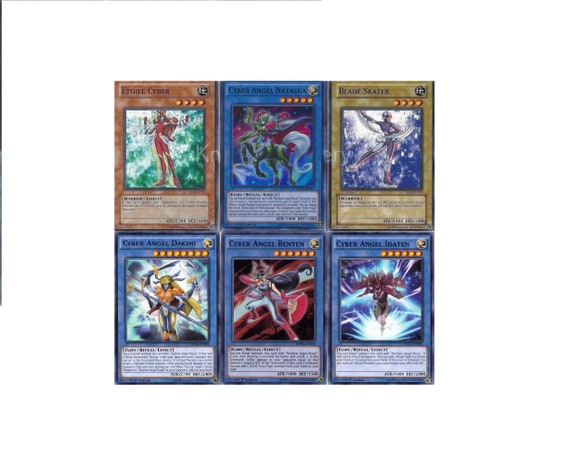 Yugioh Alexis Rhodes Complete Deck Cyber Angel Benten Etsy