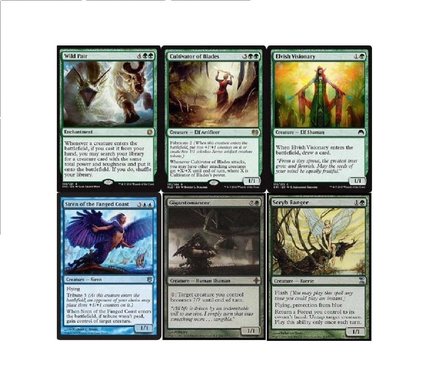 Ein Wildes Paar Deck Gigantomancer Kultivierender Von Etsy