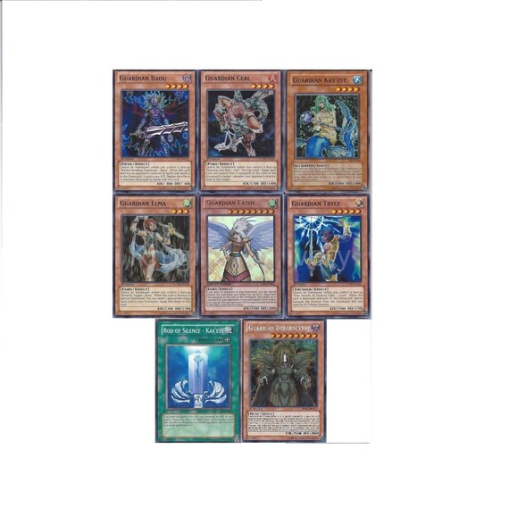 Eatos Dreadscythe Guardian Complete Deck 55 Cards Baou Guardian Ceal