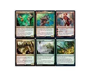 Custom Commander Deck*** Omnath, Locus of Rage Landfall Elemental MTG EDH NM