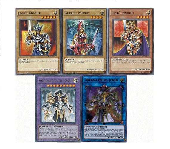 Yugioh poker knight deck