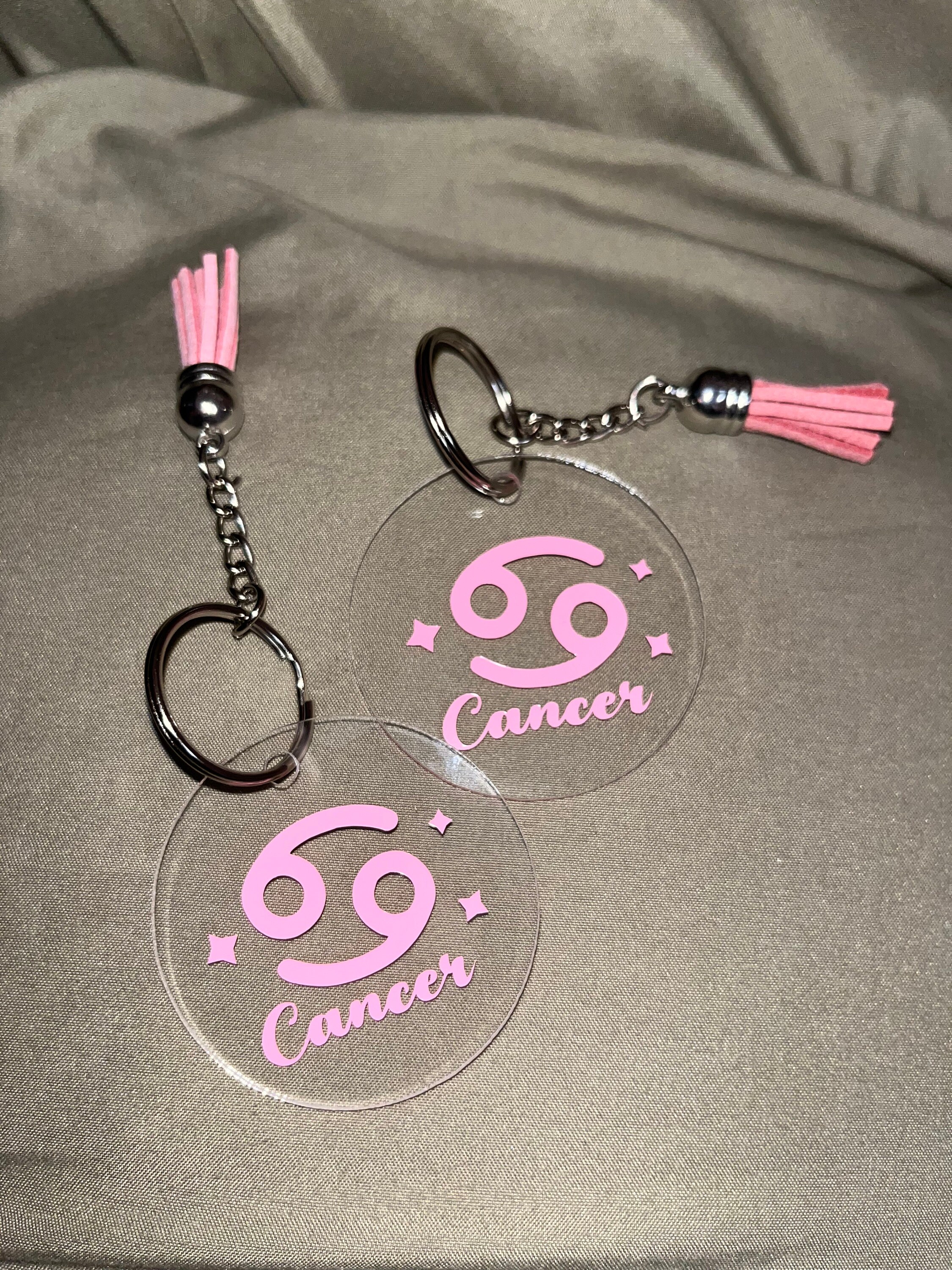 Astrology Sign Keychains - Etsy