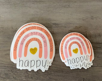 Christian Sticker,Bible verse sticker, Bible sticker,Artsy Arthurs,laptop sticker,scrapbook,journaling,water bottle sticker,rainbow sticker