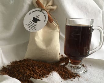 Wld Chaga Chunks for Tea | Wld CHAGA Mushroom | Dred Chunks for Tea