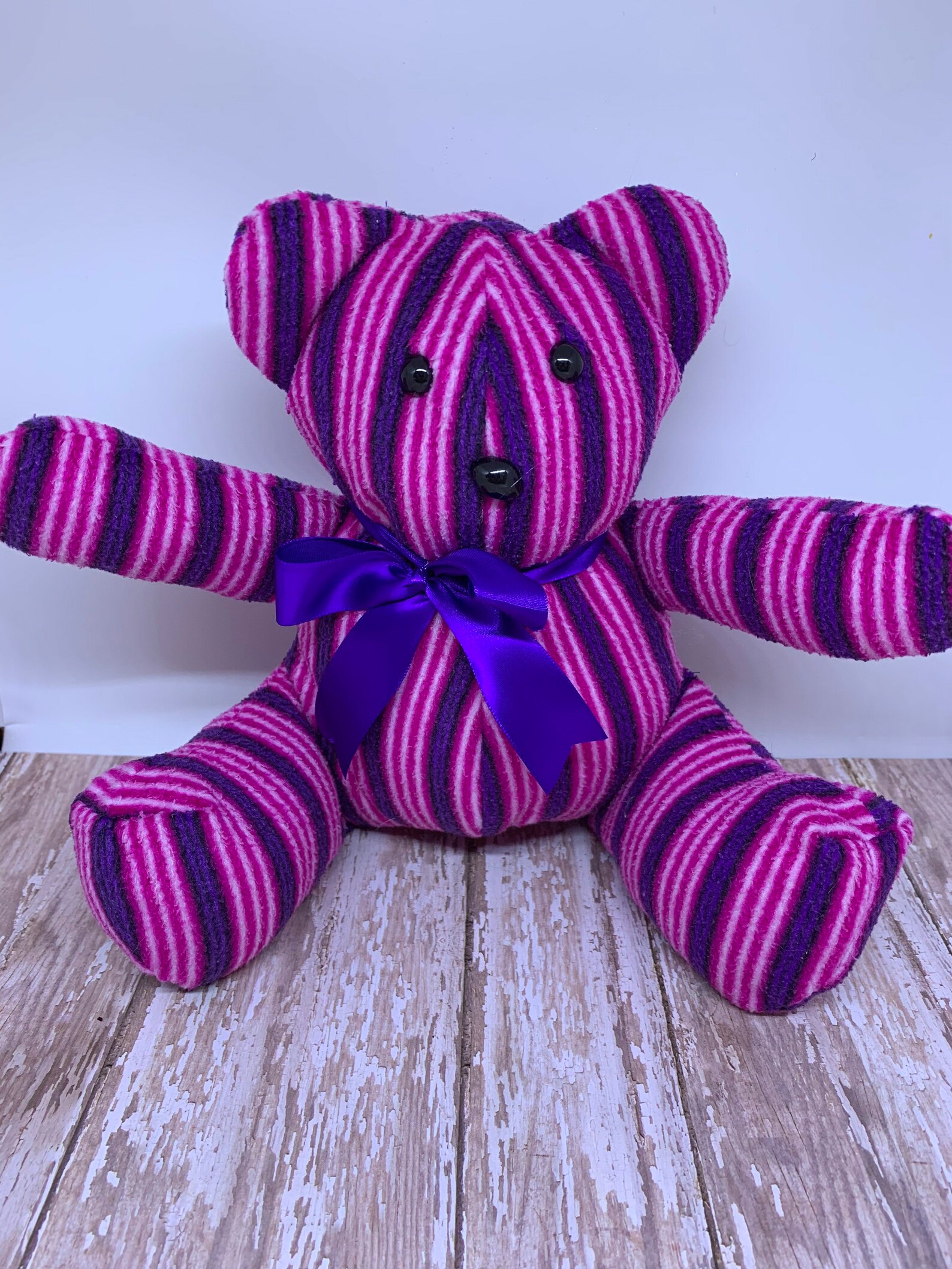 Memory Bear from loved ones clothing Sympathy gifts Keepsake Etsy