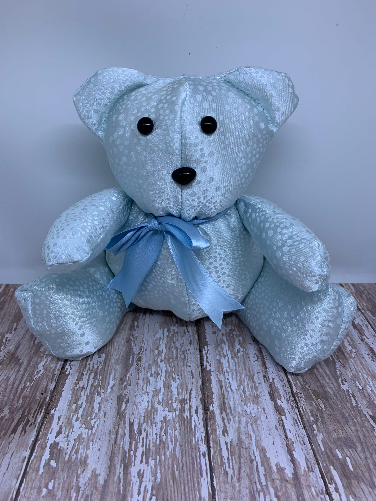 Memory Bear from loved ones clothing Sympathy gifts Keepsake Etsy