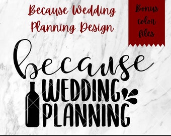 Download Wedding Planning Svg Etsy