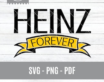 Heinz Field Forever Steelers SVG: Lustiges Fußballdesign (Digitalschnittdatei)