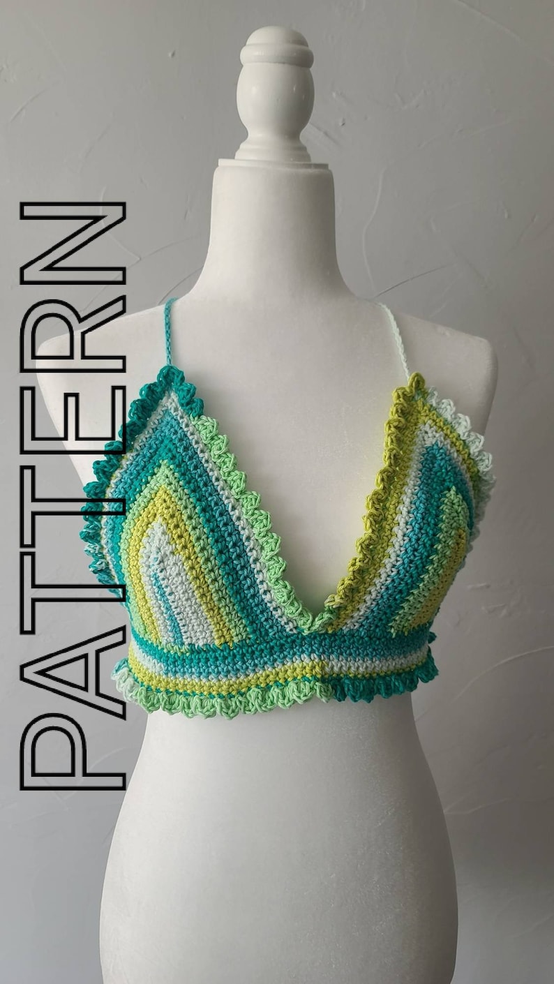 Sally Bralette PATTERN ONLY image 1