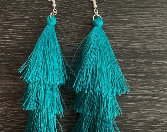 Turquoise Ballerina Earrings