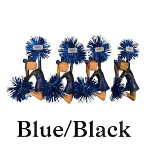 Personalized Cheerleader Ornament: Custom Uniform & Pom Poms image 17