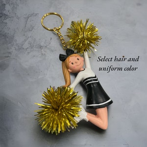 Cheerleader Keychain - Cheerleader Gift