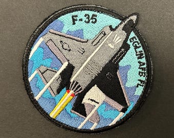 F-35 Eglin AFB 13 Style Velcro Patches - Etsy