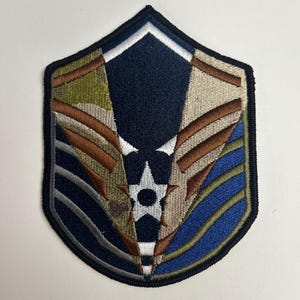 Multi Color Master Sergeant (thin line)