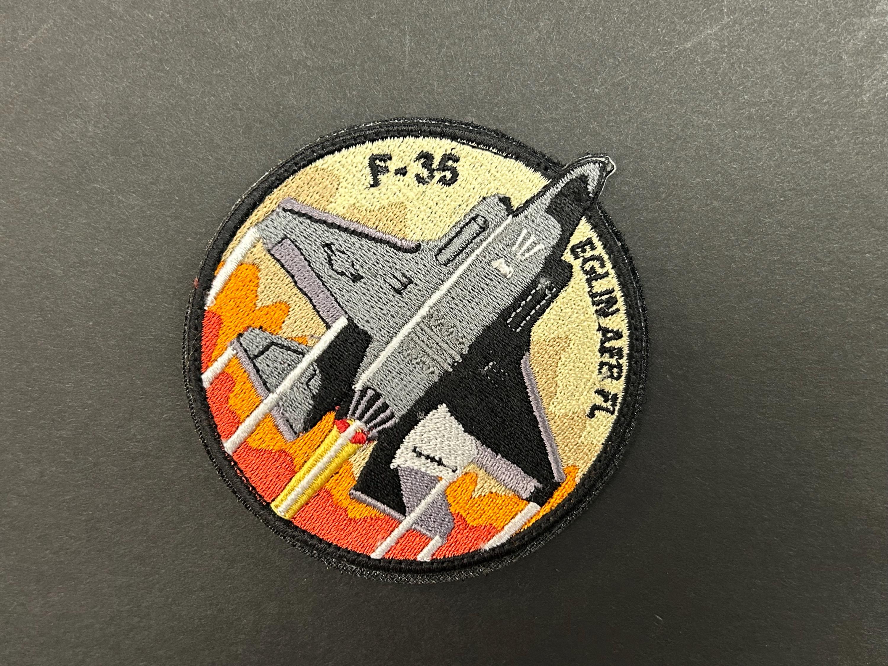 F-35 Eglin AFB 13 Style Velcro Patches - Etsy