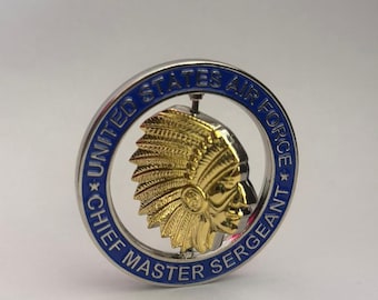 CMSgt Spinning coin