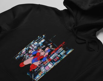 unisex sexy aime girl hoodie-sexy anime girl hoodie-anime girl hoodie-vaporwave anime hoodie-kawaii hoodie-anime hoodie-manga hoodie