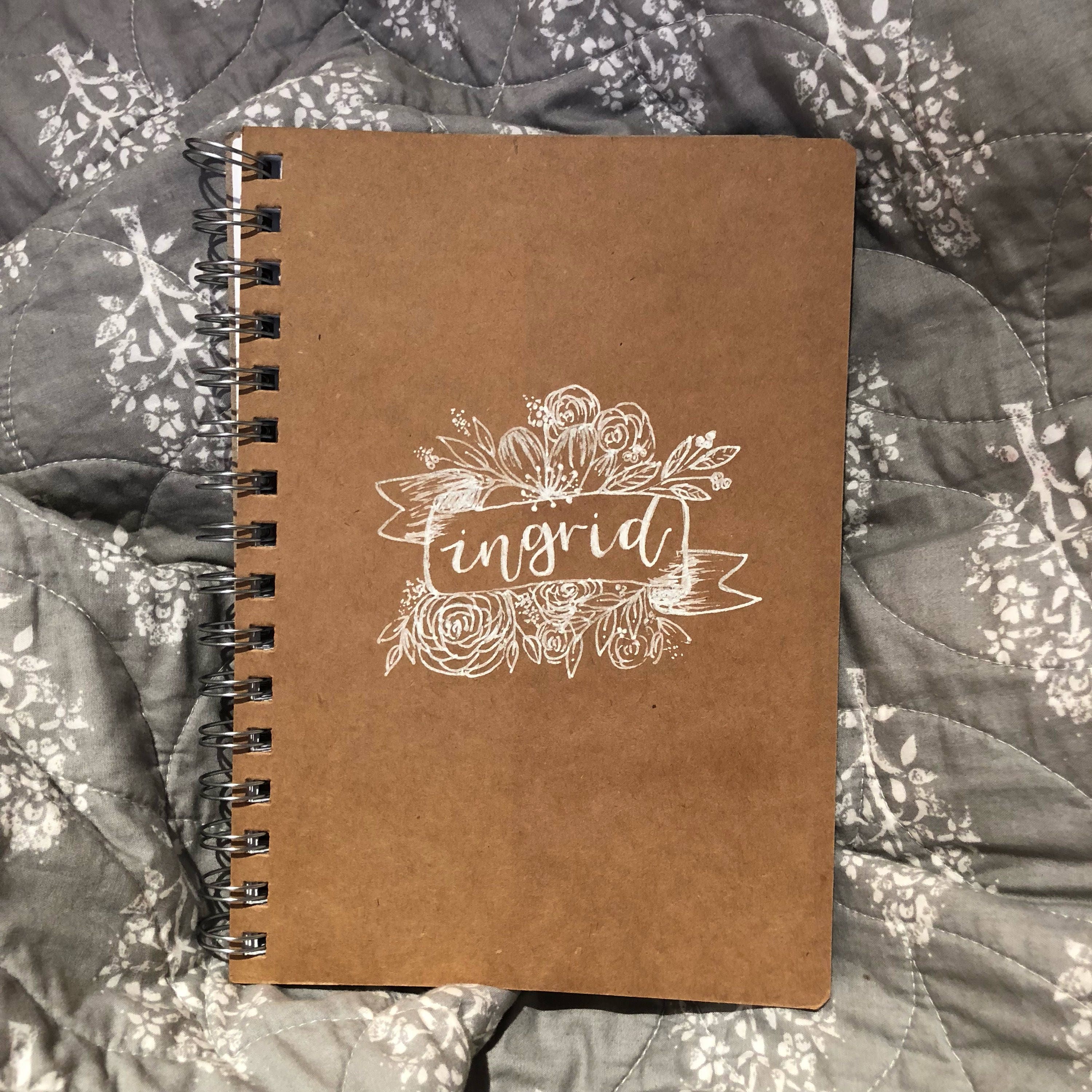 Personalised Visual Art Diary A5 Custom Made Etsy