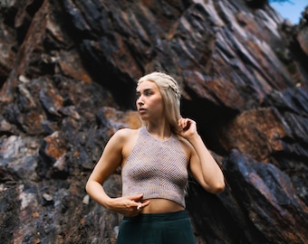 Dany Tank Top Knitting Pattern PDF Download