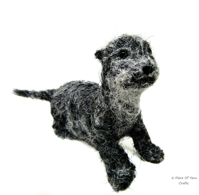 Needle felted baby otter
