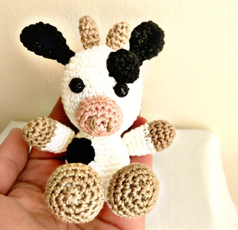 stuffed baby cow