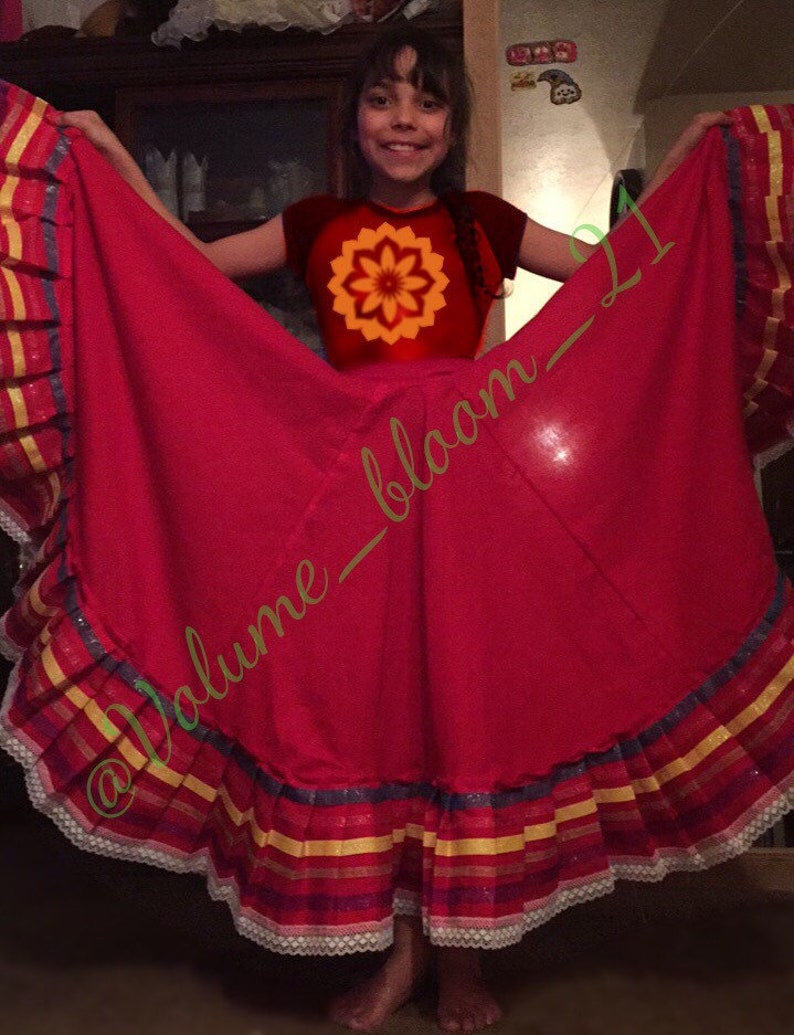 Folklorico skirt Etsy