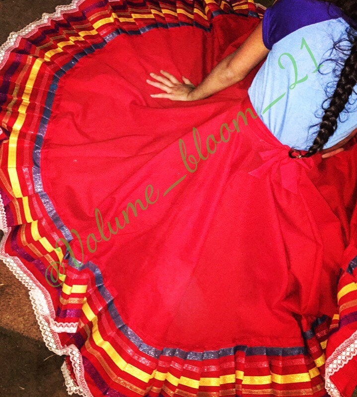 Folklorico skirt Etsy