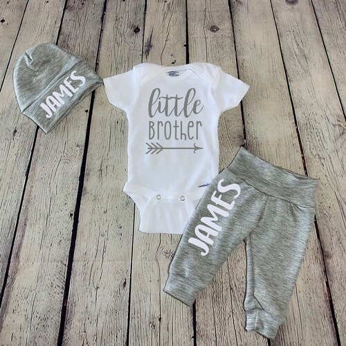 Newborn Boy Outfit Baby Boy Coming Home Outfit Personalized Etsy