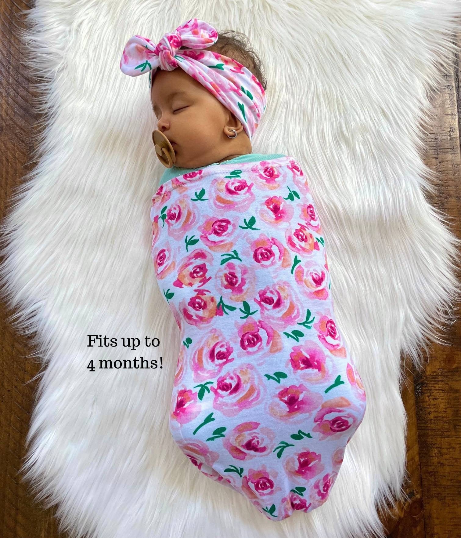 Newborn Baby Personalized Swaddle Sleep Sack Personalized