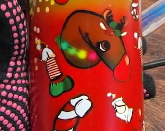 Christmas Gag Gift Tumbler: Adult Humor 20 oz Cup