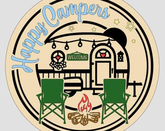 Happy Campers SVG