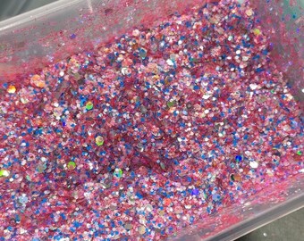 Unicorn Sprinkles, pink glitter mix
