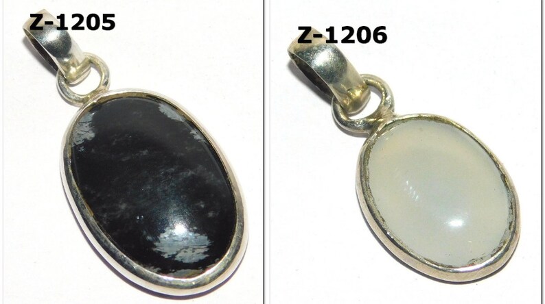 Labrodorite Snowflake obsidian Gemstone Pendant Handmade 925 Sterling Silver Pendant Natural Jewelry Vintage Pendant