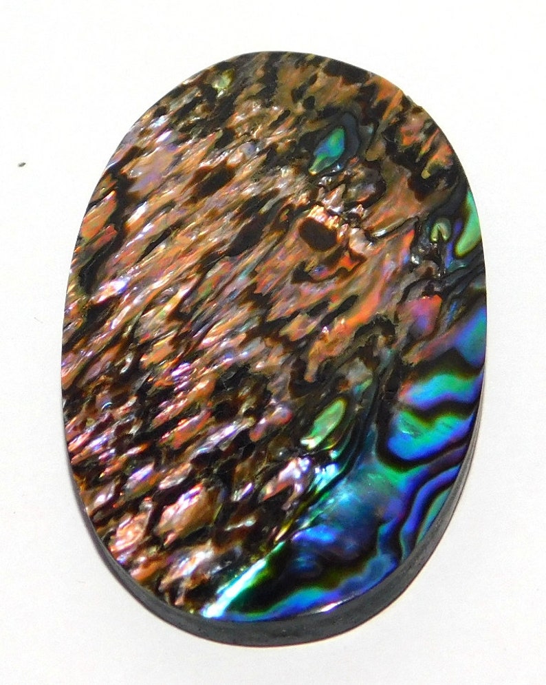 Paua abalone Shell fantastic Oval Pear Fancy Shape Gemstone Natural Paua Shell Loose Gemstones Attractive Paua abalone Shell Cabochon Lot