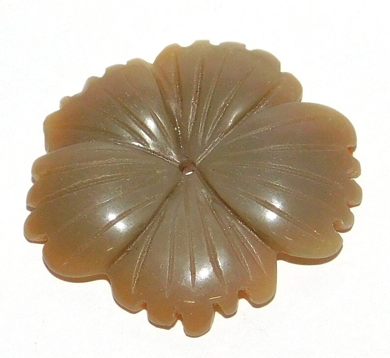 Ocean Jasper Gemstone Flower Carving Cabochon Loose Gemstones Etsy