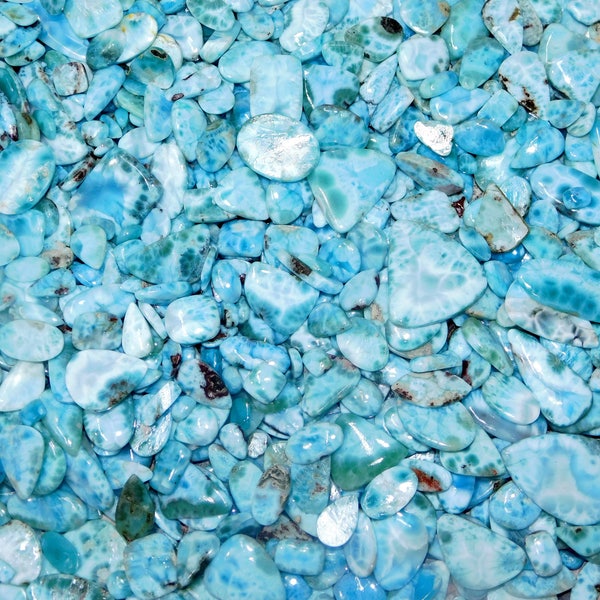 Laimar Sky Blue Loose Semi Precious 100% Natural High Quality Wholesale Lot Cabochon lot Larimar Rare Loose Gemstones Dominican Republic