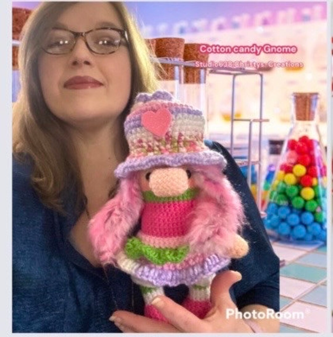 Amigurumi Crochet Gnome Toy Female Crochet Gnome Etsy