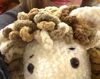 Amigurumi Crochet Jumbo Cuddly Lion Toy Pattern 13 Pages