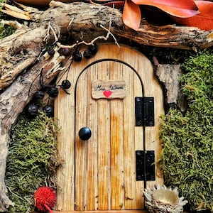 Small wooden door to customize for loss of baby teeth children