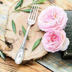 Engraved fork - only the handle to engrave