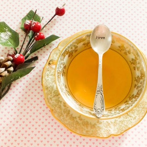 Expresso spoon to personalize with your own message gift idea wedding pregnancy newborn birthday