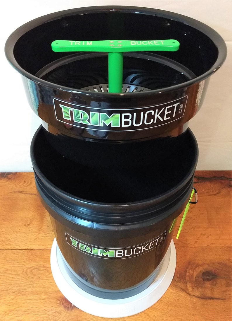 Trim Bucket, the Most Affordable, Efficient and Gentle Dry Trim Machine