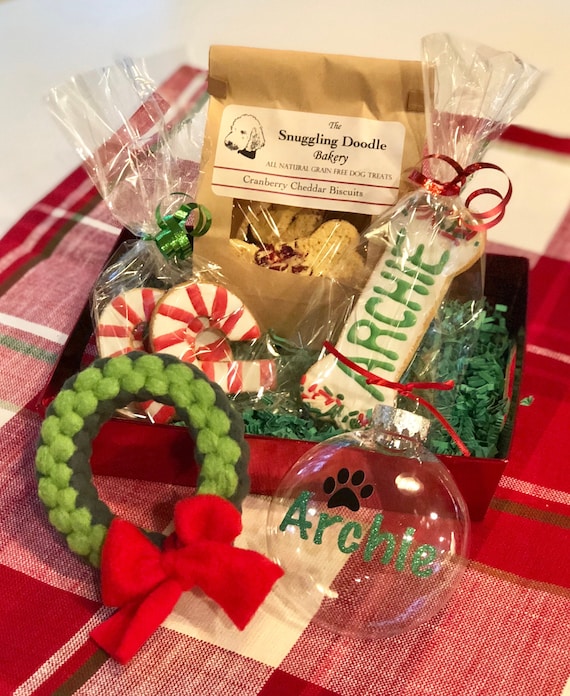 Holiday Gift Basket for Dogs - GRAIN FREE