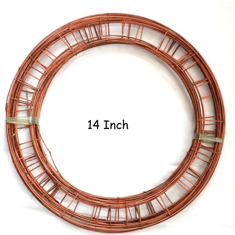 Wire Wreath Frame Wreath Making Christmas Wreath Crafts Etsy