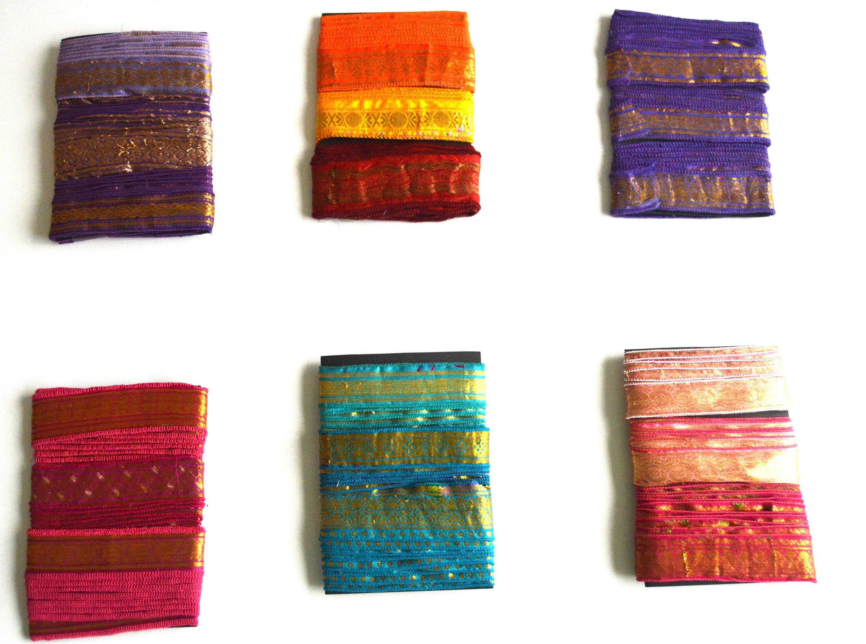 Sari Silk Ribbon, 100g, Knitting Ribbon, Ethical Ribbon, Ribbon Yarn, Ivory  Shades, Wide Strips. Weave, Knit, Crochet Arts. 