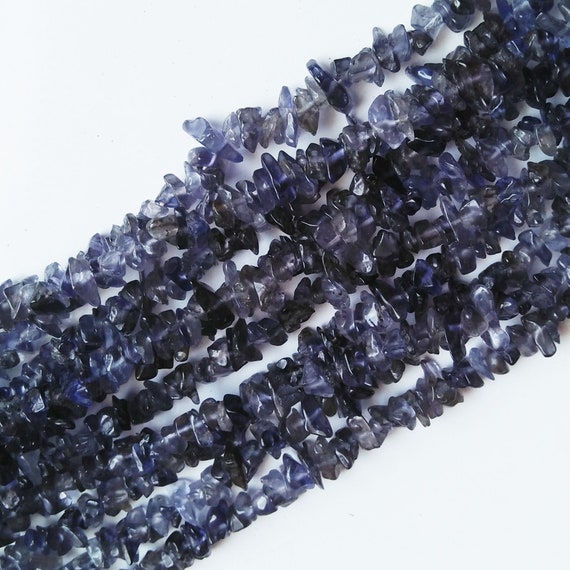 Blue Iolite Semi Precious Stone Chips