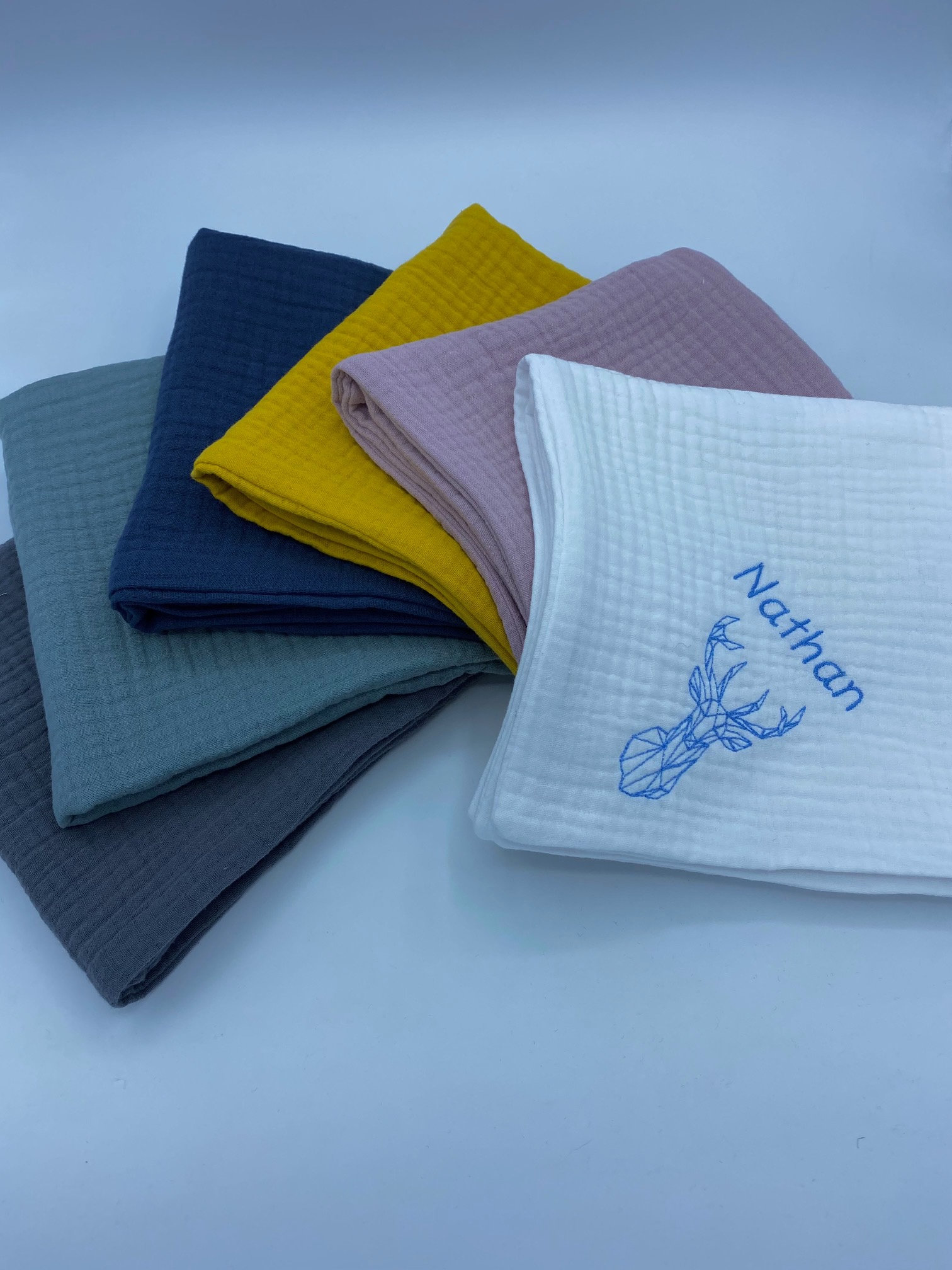 lange gaze de coton personnalisé