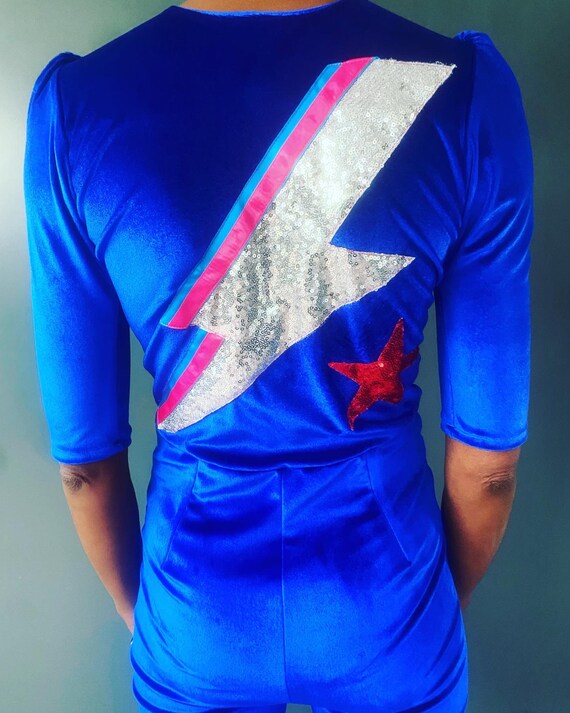 Ziggy jumpsuit in electric blue