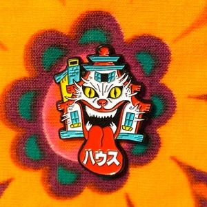 The OG! HAUSU enamel pin House J-Horror Cult Classic